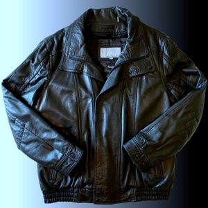 Men's Leather Coat By: Wilson Leather
